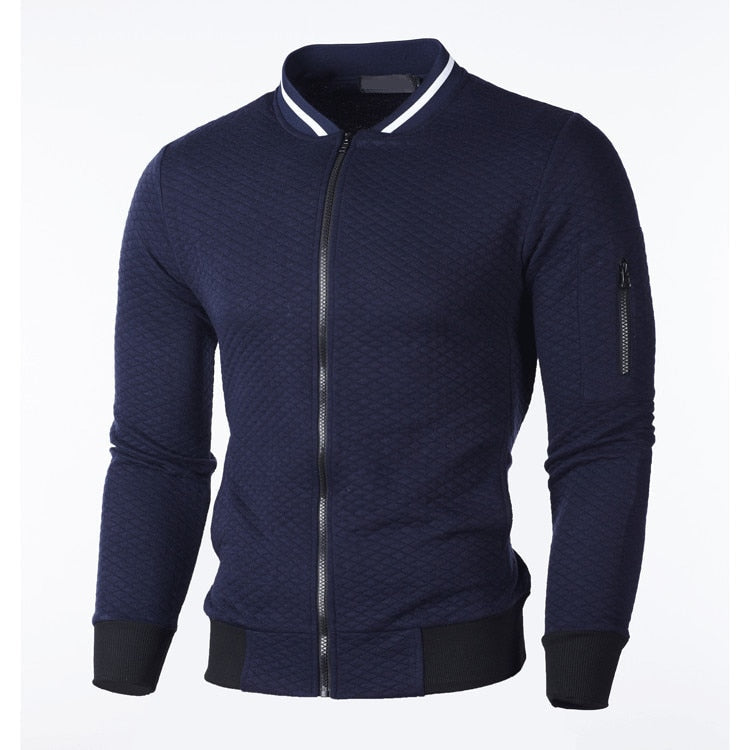 Geruit sportief vest in slim fit voor heren