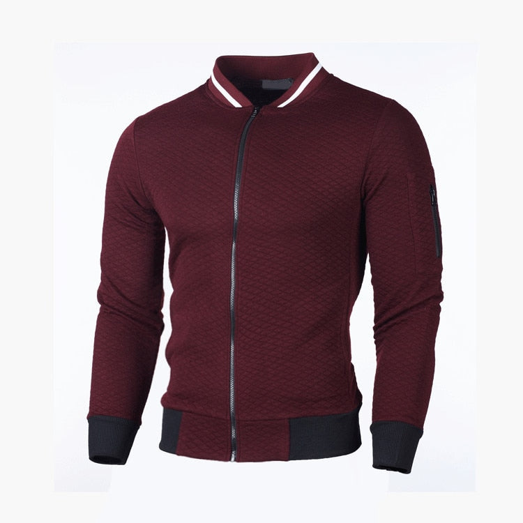 Geruit sportief vest in slim fit voor heren