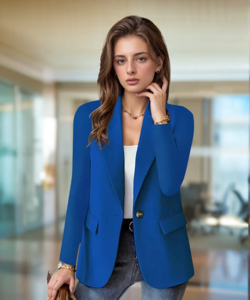 Getailleerde formele blazer voor dames