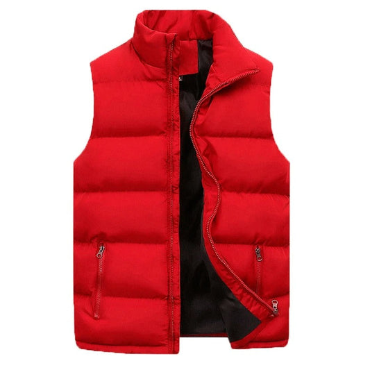 Gevoerde puffer bodywarmer voor heren