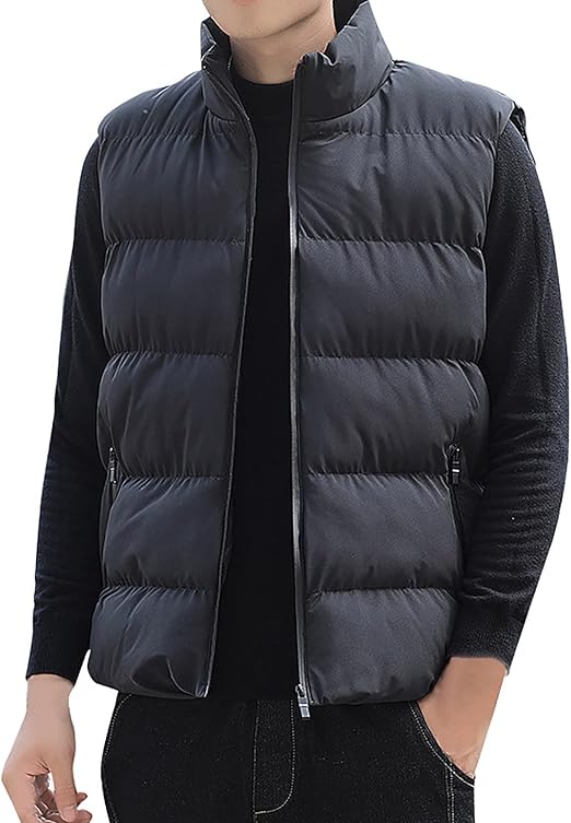 Gevoerde puffer bodywarmer voor heren