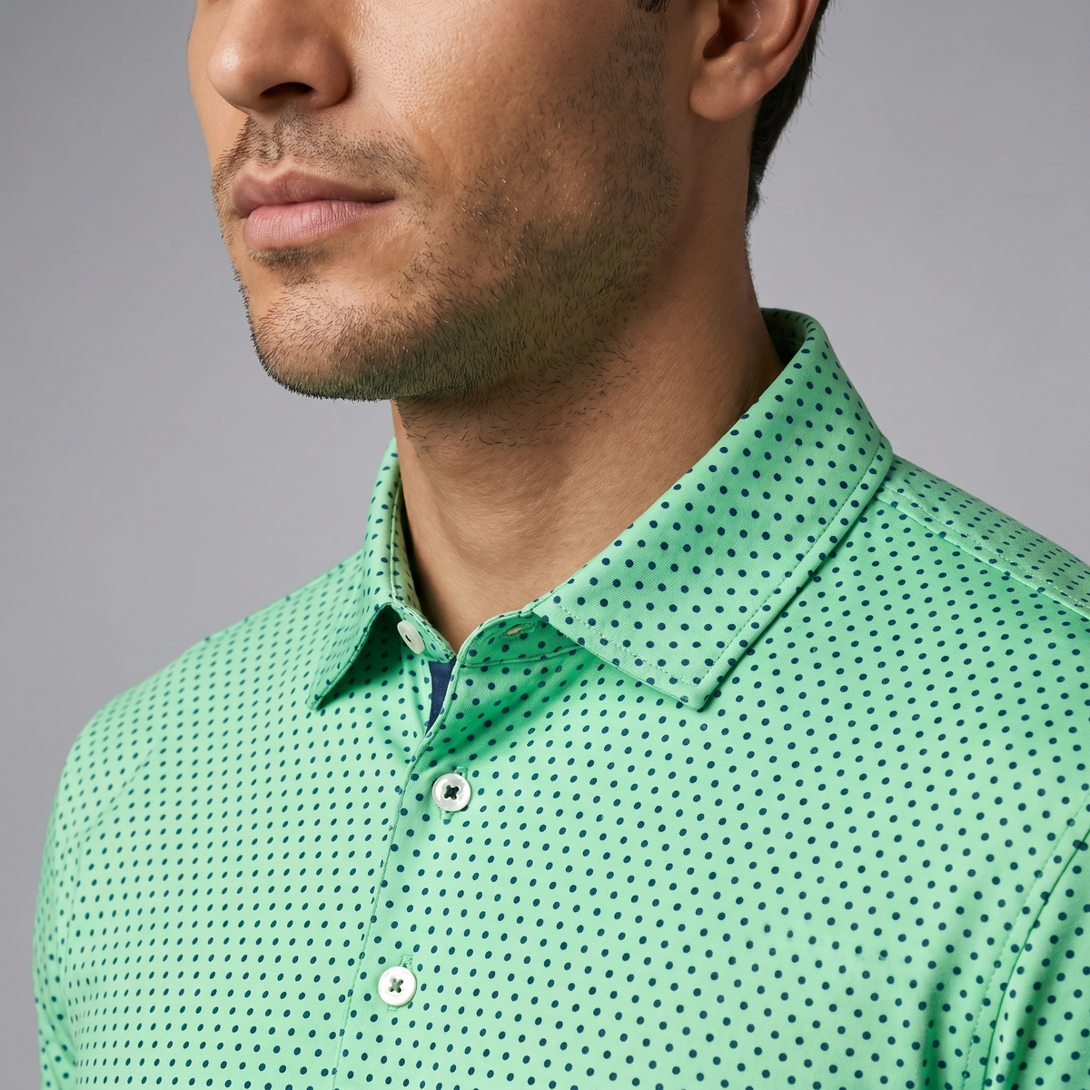 Golfpolo voor Heren | Vochtafvoerend UPF 50 | Polyester & Spandex