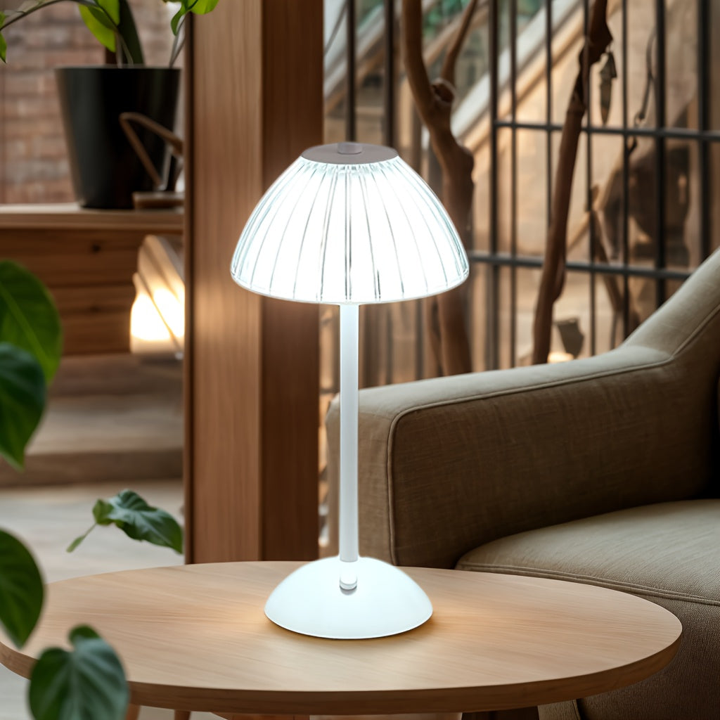 Gouden tafellamp met touchfunctie | USB-oplaadbaar