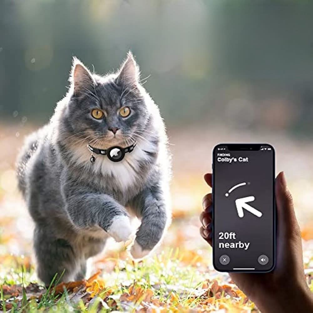 GPS-kattenband met reflecterend design