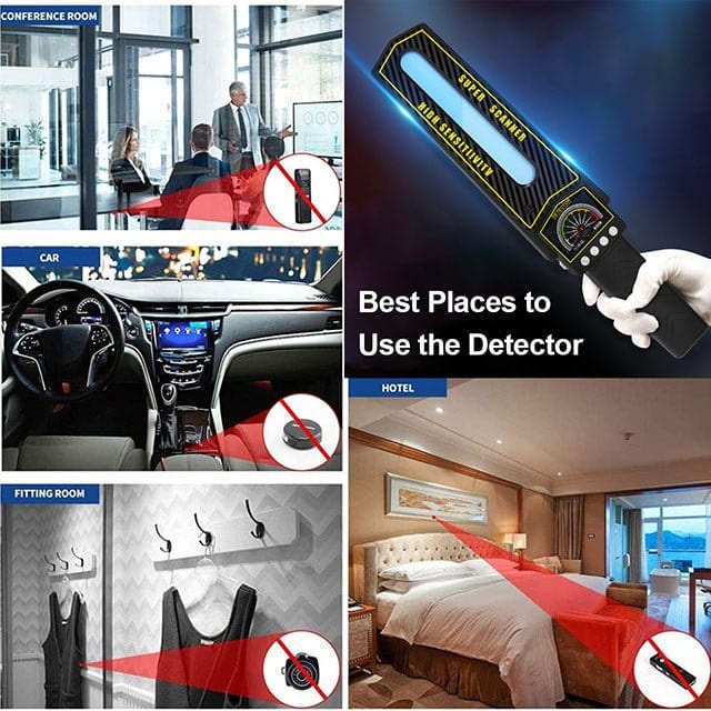 GPS Tracker Detector #2026 – Geavanceerde Bug Sweeper voor Verborgen Camera's & Trackers