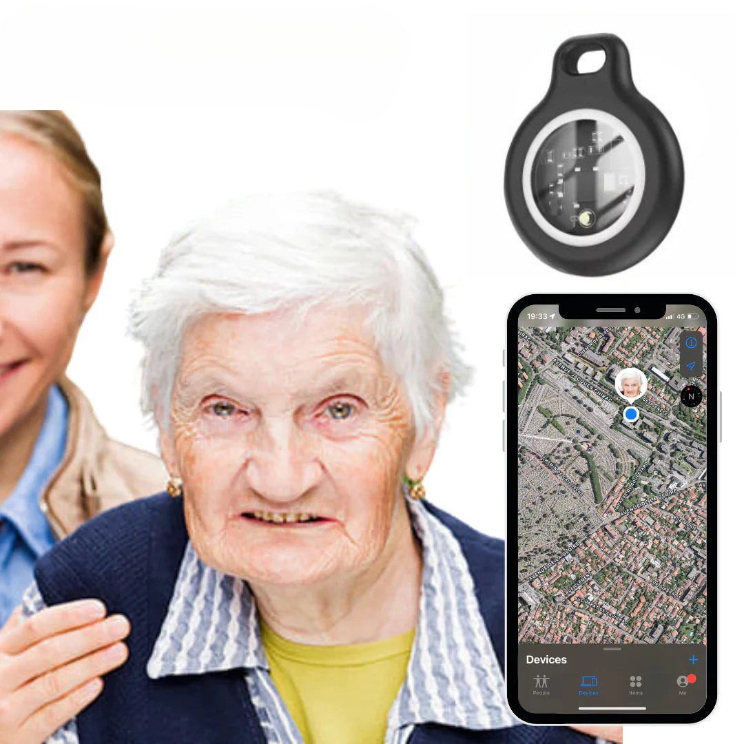 GPS Tracker voor Senioren | Realtime Tracking, Waterdicht & Zonder Abonnementskosten voor Gemoedsrust