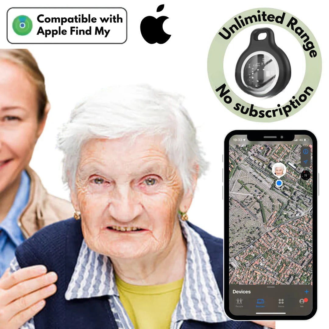 GPS Tracker voor Senioren | Realtime Tracking, Waterdicht & Zonder Abonnementskosten voor Gemoedsrust