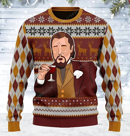 Grappige Meme-Kersttrui voor Heren – Feestelijk & Comfortabel
