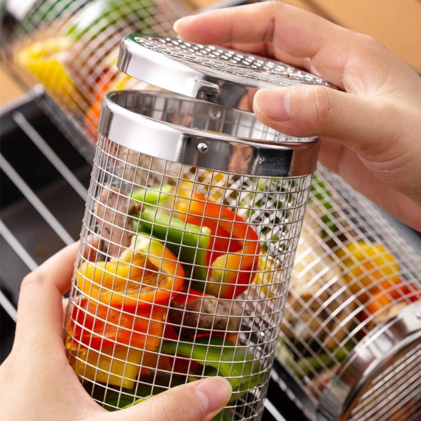 Grillmand – geen doorvallen van eten meer door het rooster