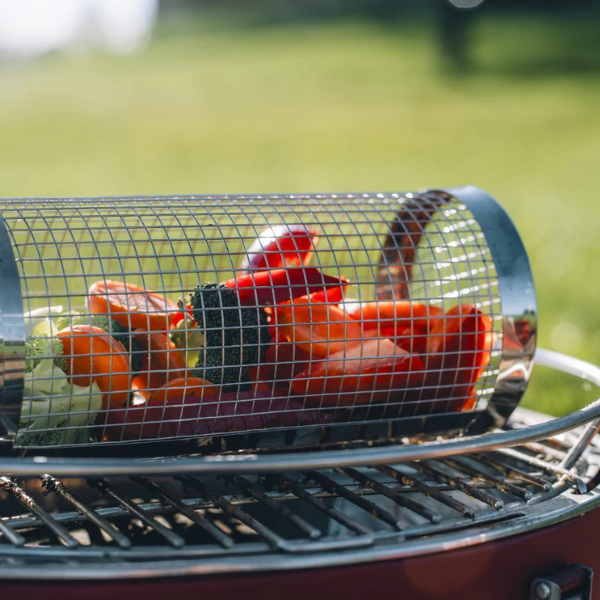 Grillmand – geen doorvallen van eten meer door het rooster