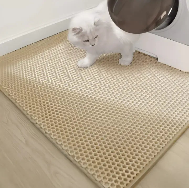 Grote antislip kattenbakmat