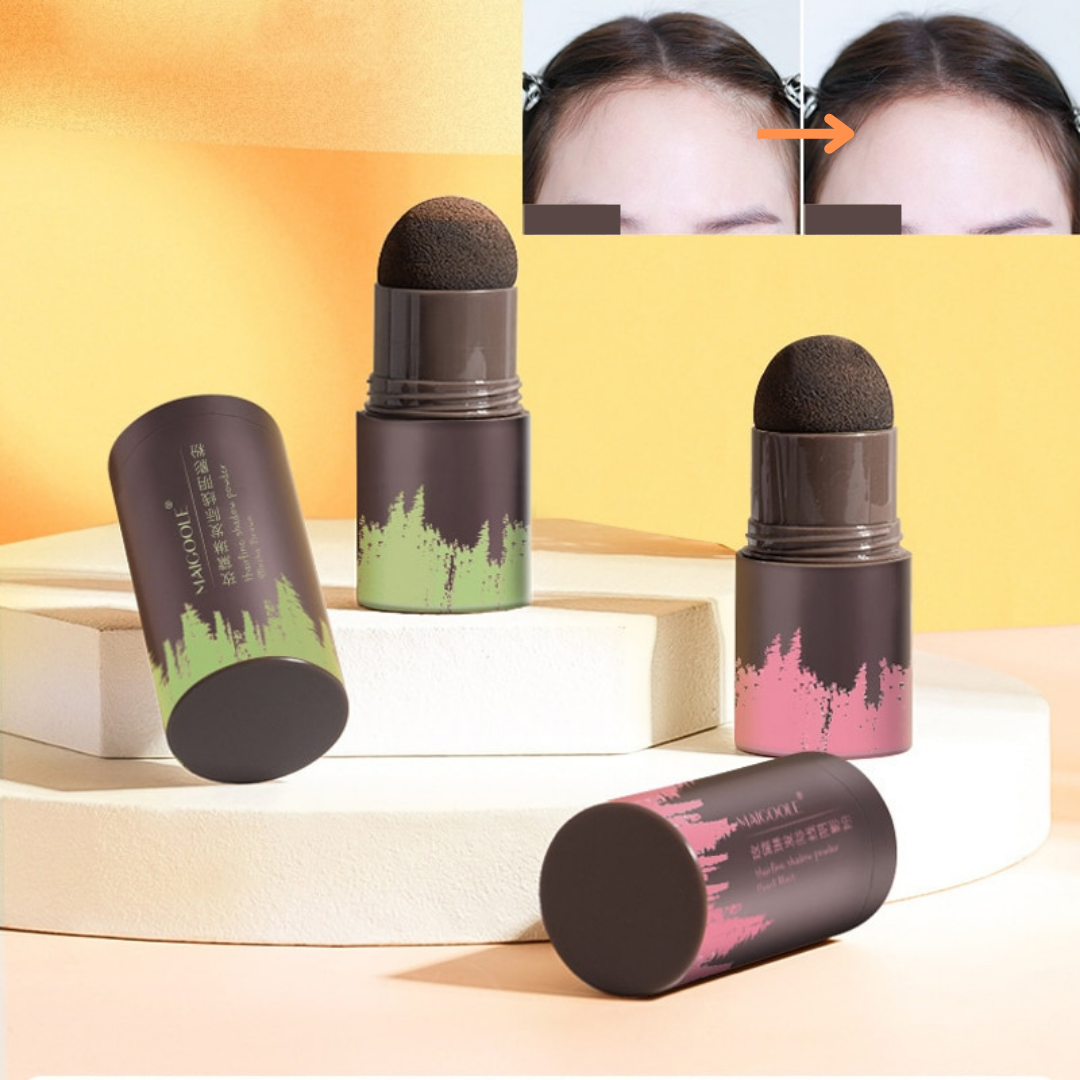 Haarschaduw-applicator met spons 3-in-1