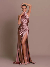 Halterneck maxi-jurk voor dames