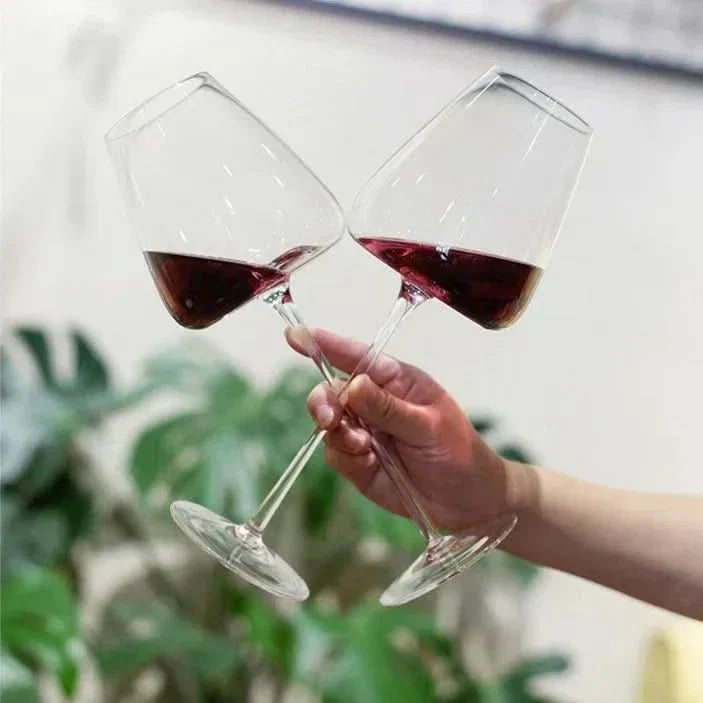 Handgemaakte kristallen wijn- en champagneglazenset – 2, 4 of 6 stuks, 4 maten