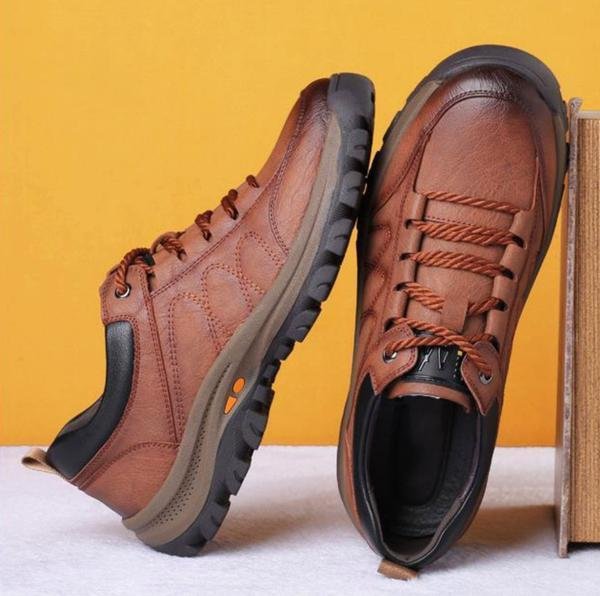 Handgemaakte leren schoenen