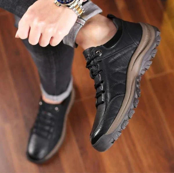 Handgemaakte leren schoenen