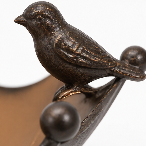 Hangende vogelvoeder- en badschaal in parapluvorm