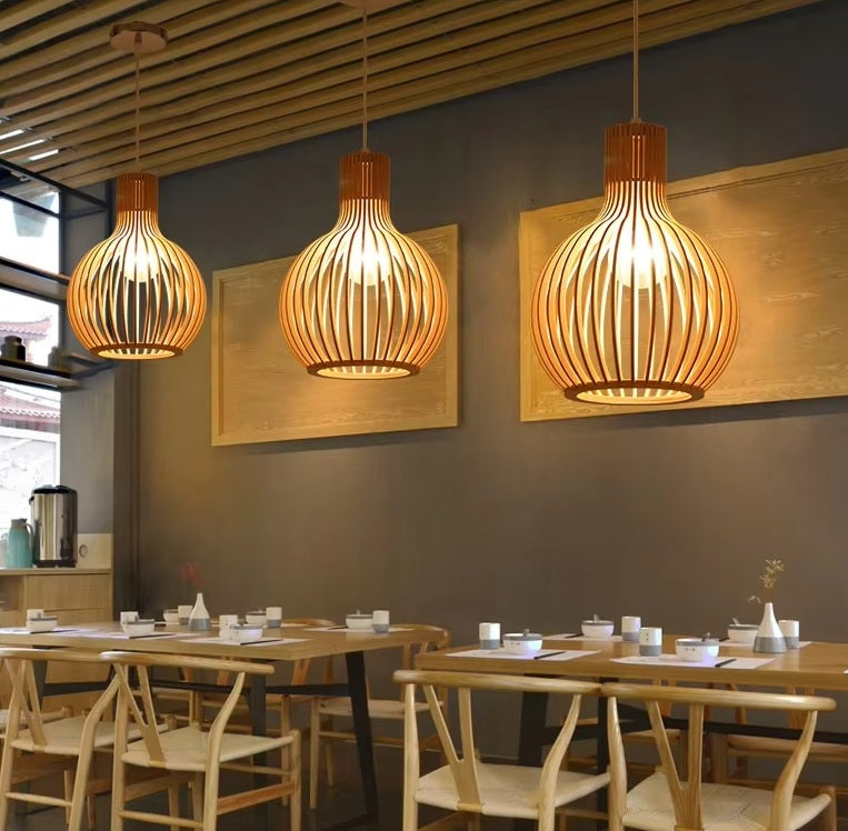 Hanglamp – Organisch Houten Design voor Warme Interieurs