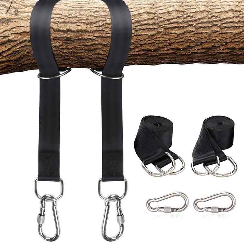 Heavy-duty bevestigingsset met riemen voor schommels en hangmatten