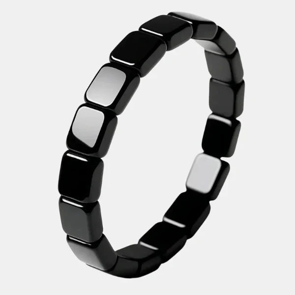 Hematiet armband voor heren – Elegant, sterk & stijlvolle energie