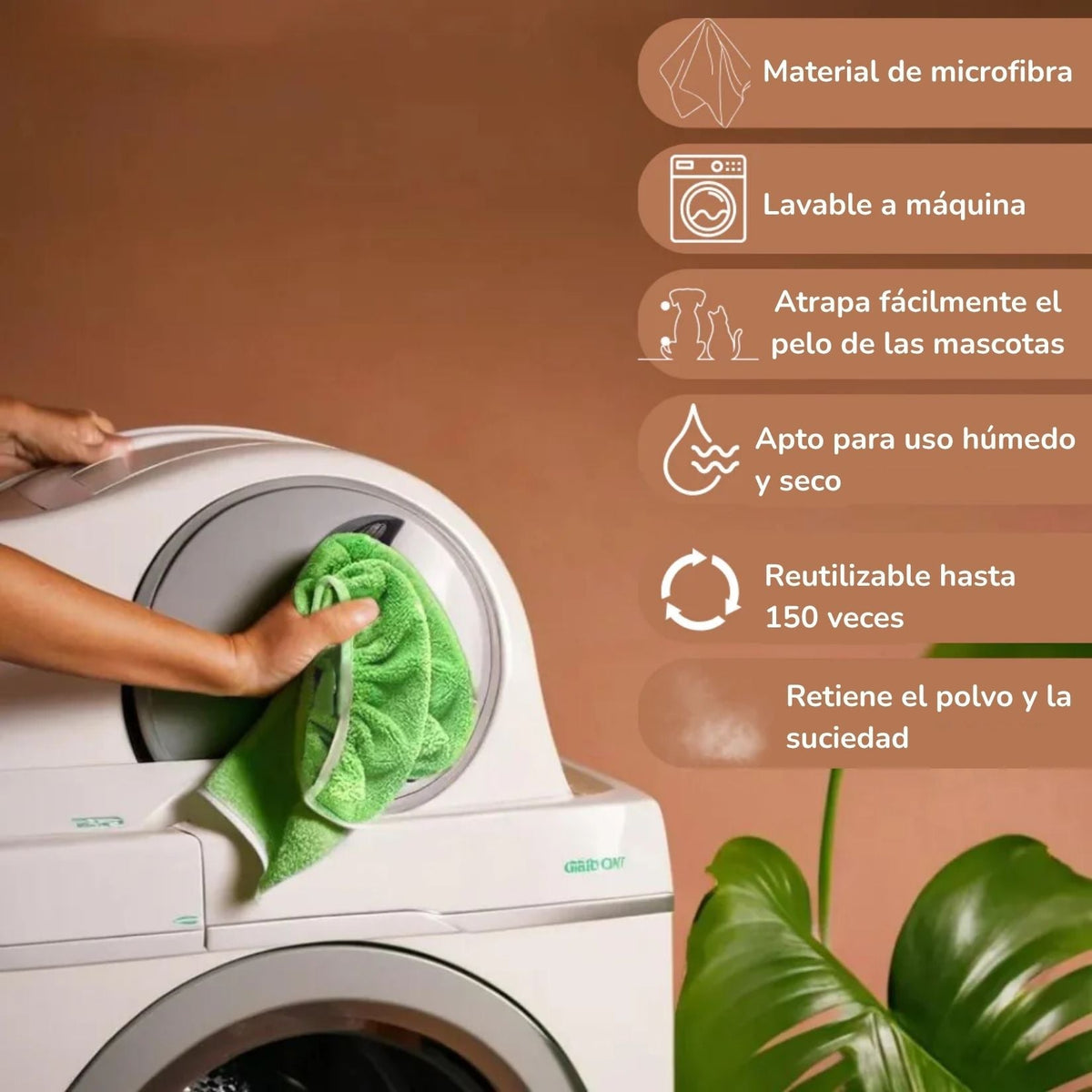 Herbruikbare mopdoeken voor Swiffer