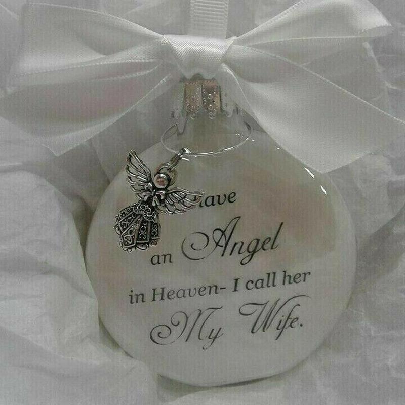 Herdenkingsornament - Engel in de hemel