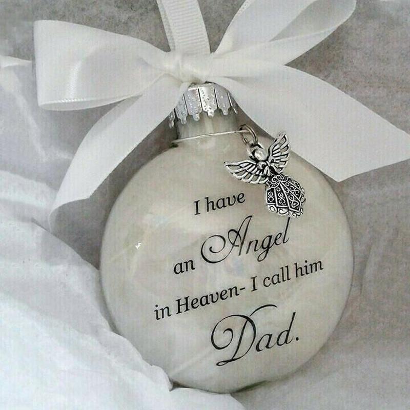 Herdenkingsornament - Engel in de hemel