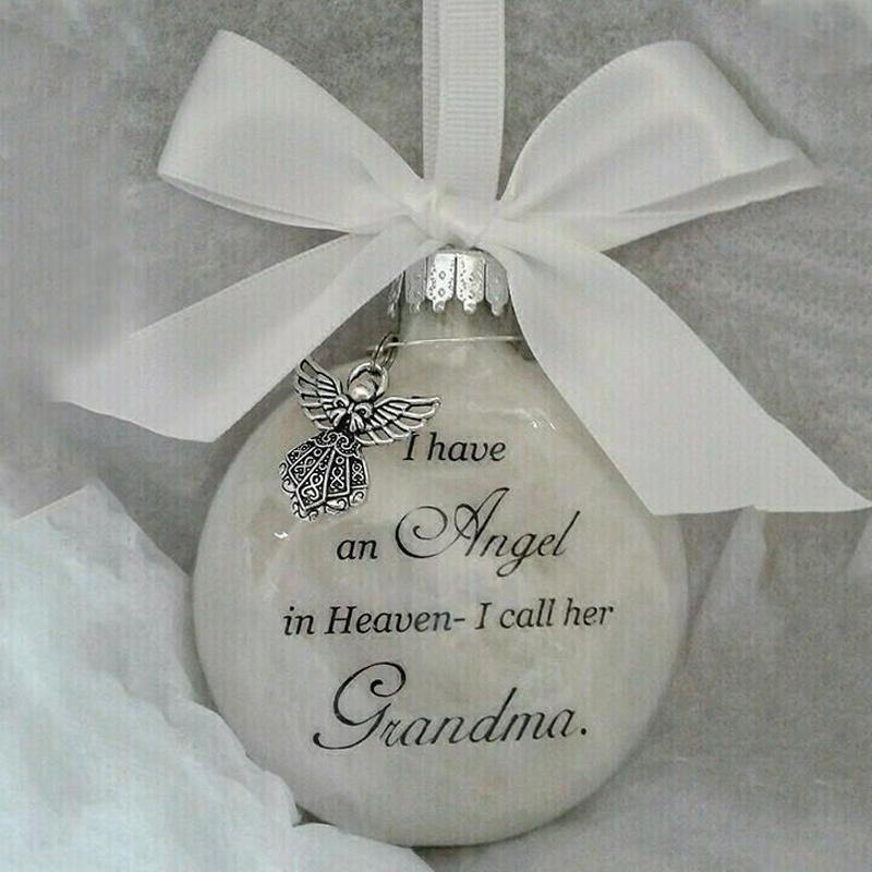 Herdenkingsornament - Engel in de hemel