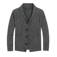 Heren cardigan in losse pasvorm