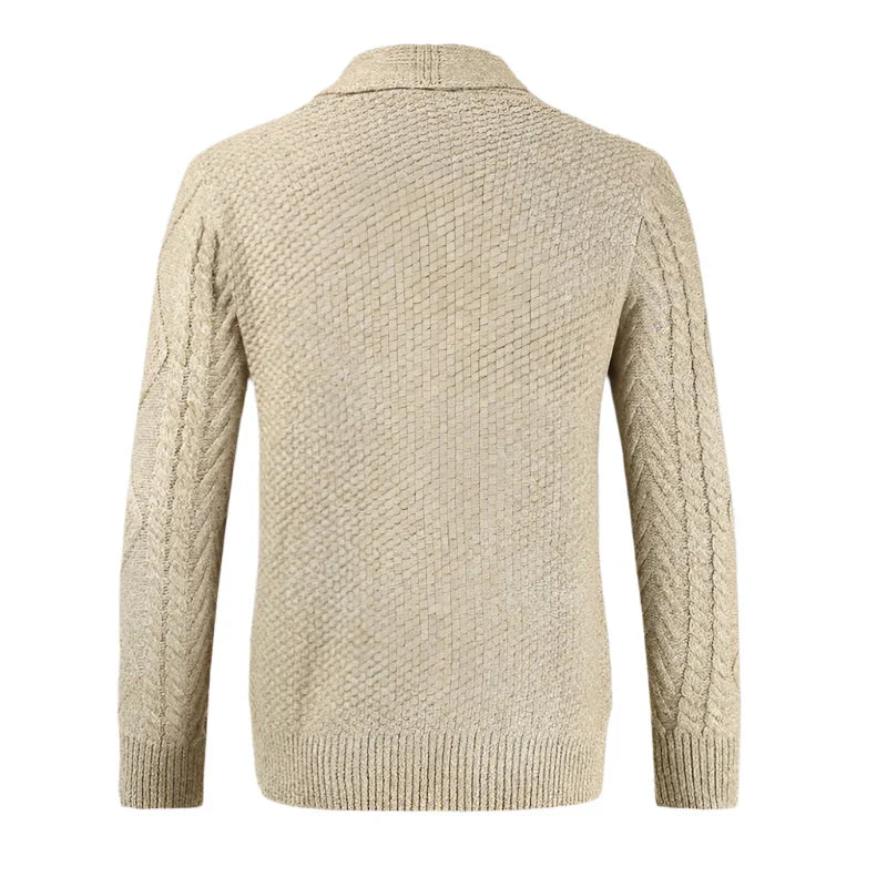 Heren cardigan in losse pasvorm