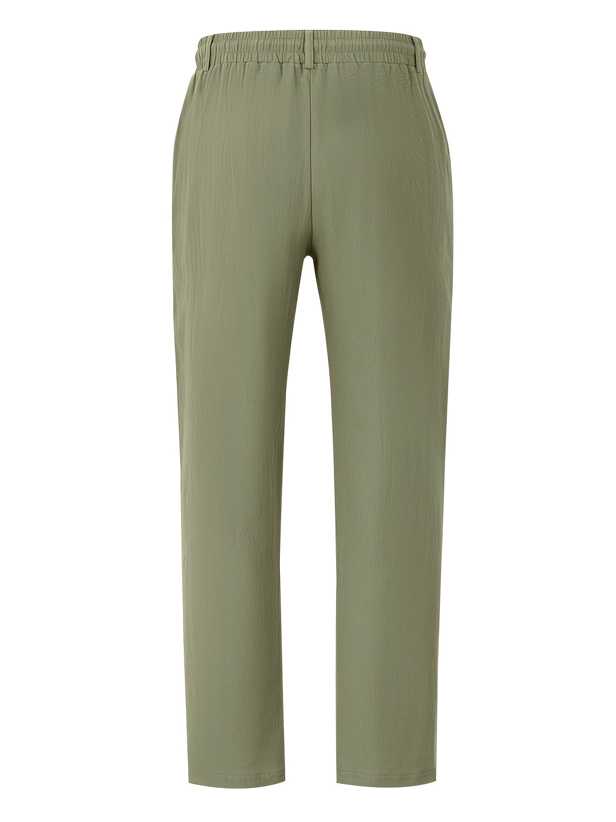 Herenbroek | Broek met Regular Fit en Rechte Pijpen | Taille met Trekkoord | Casual Zomerstijl