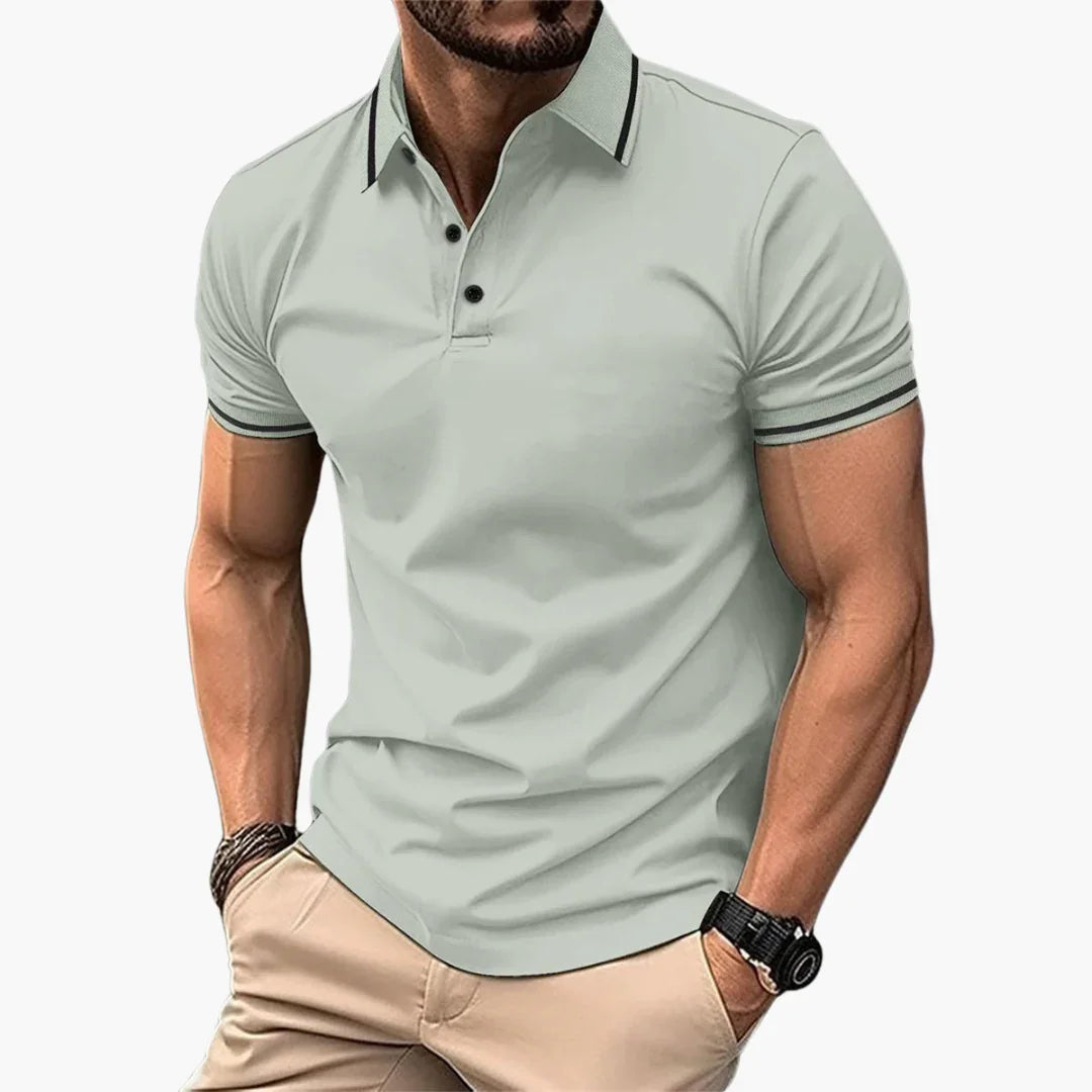 Herenpoloshirt met korte mouwen – Casual mode