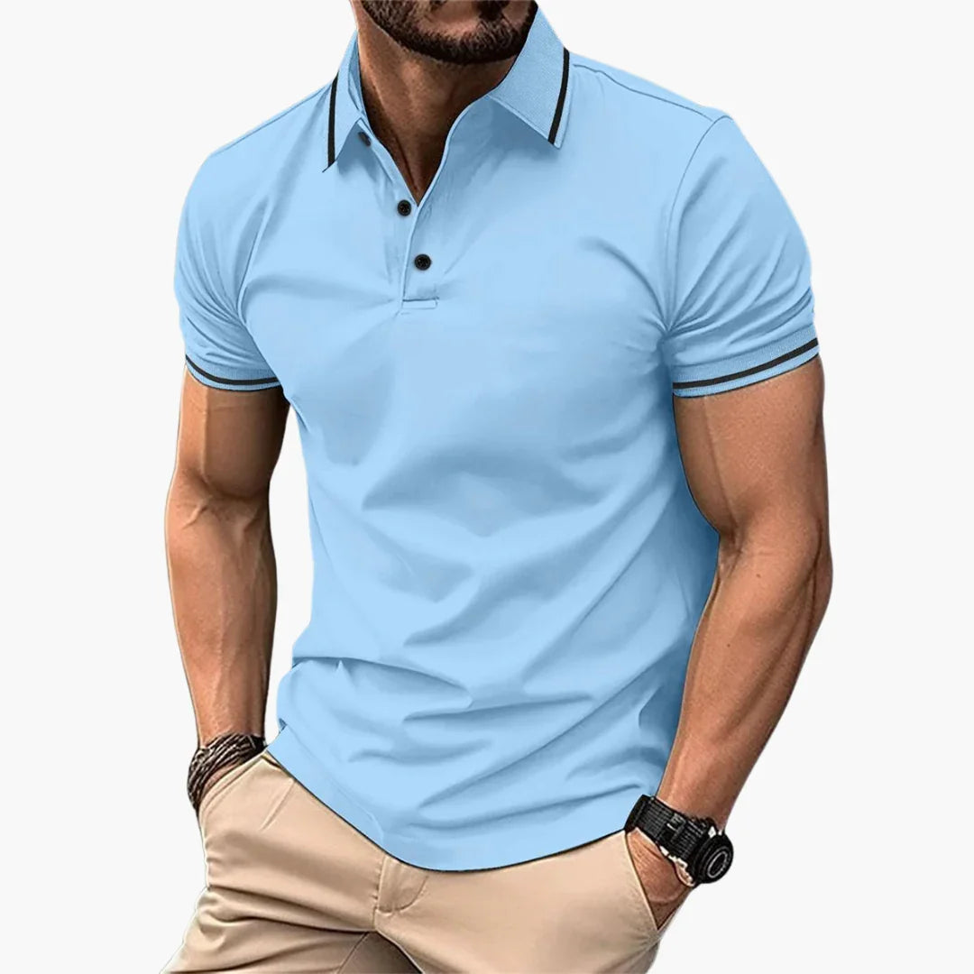 Herenpoloshirt met korte mouwen – Casual mode