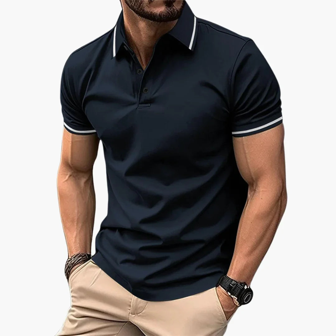 Herenpoloshirt met korte mouwen – Casual mode