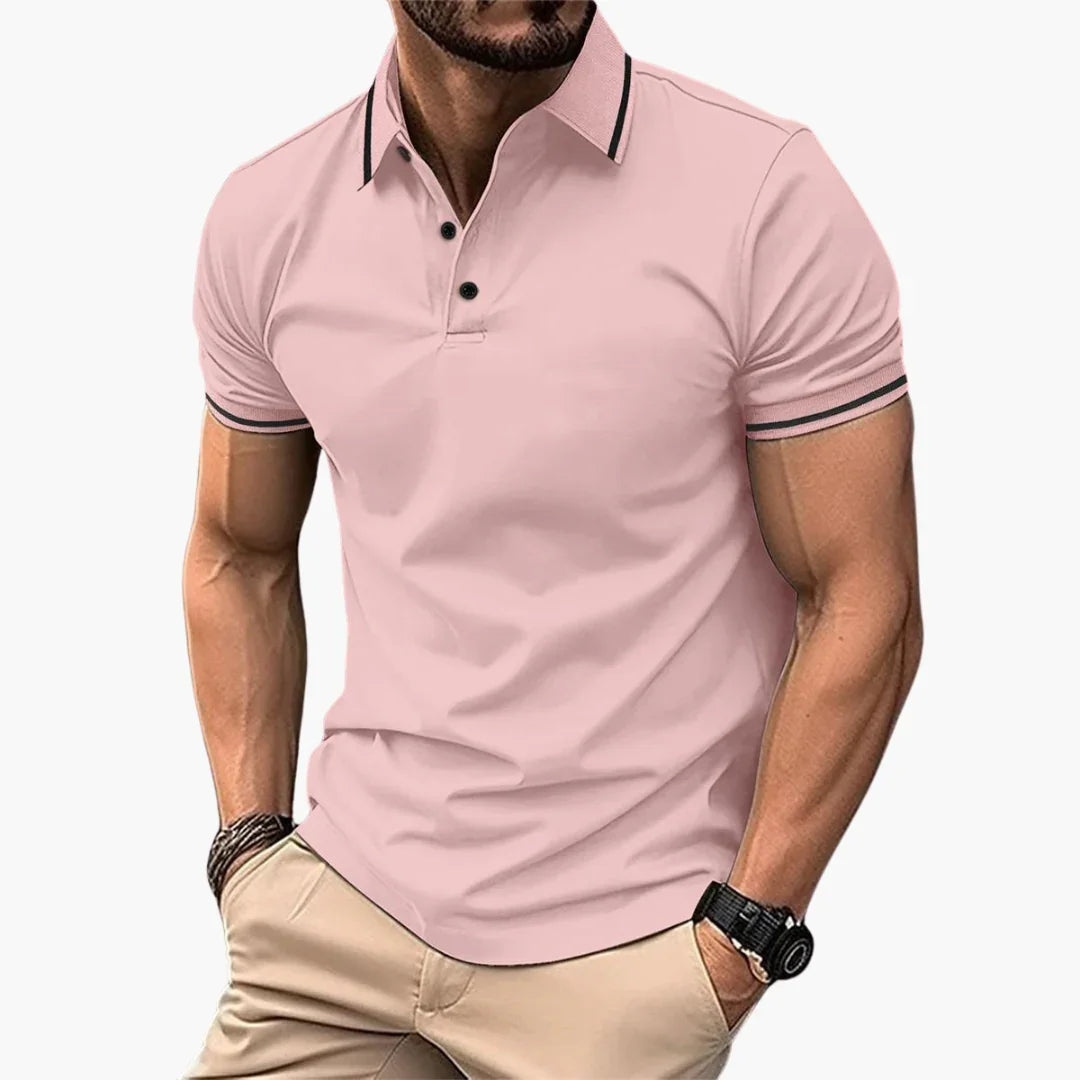 Herenpoloshirt met korte mouwen – Casual mode