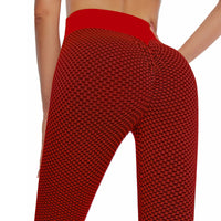 High-waist yogalegging met scrunch butt-lifting effect