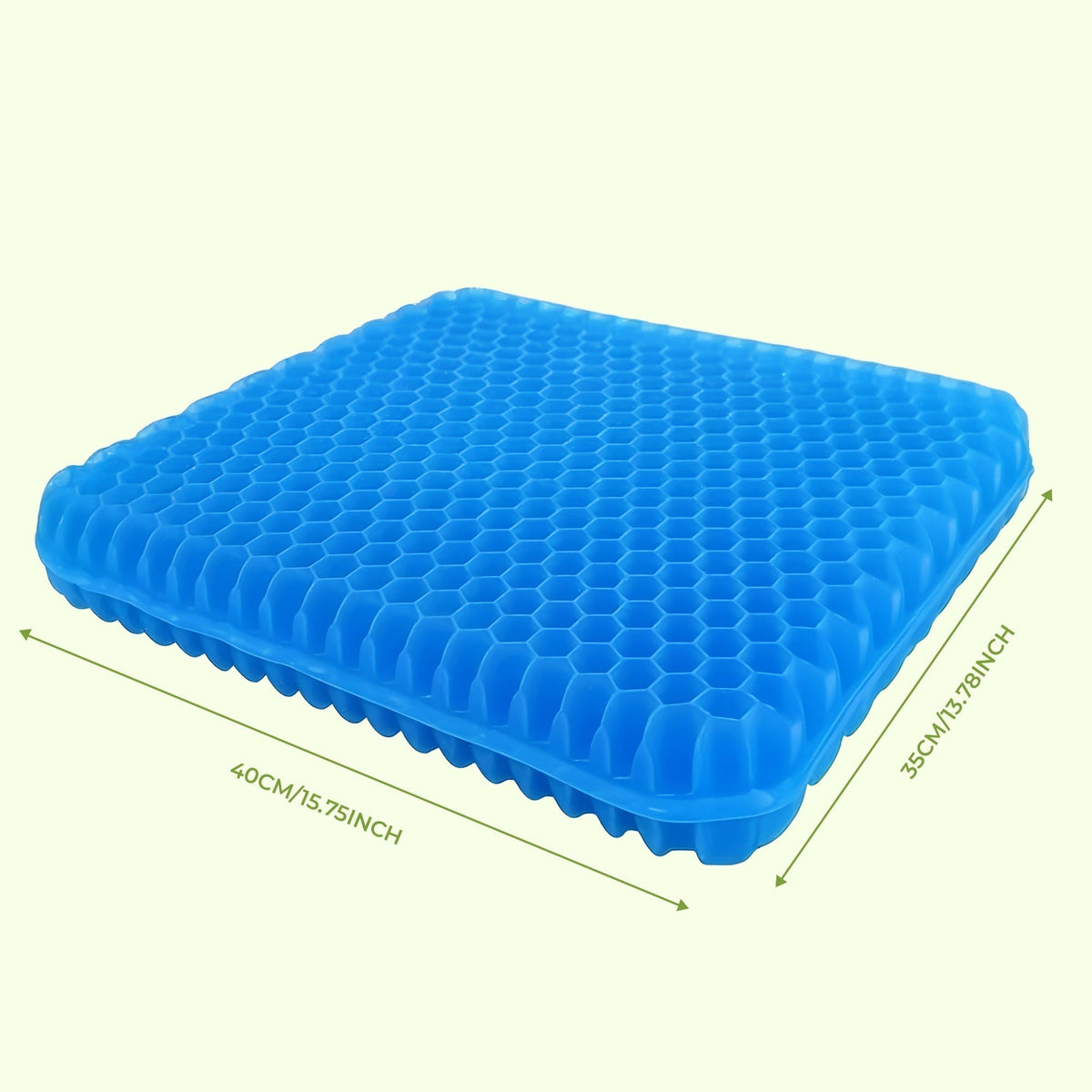 Honingraat gel zitkussen met hoes – Comfort voor stoelen