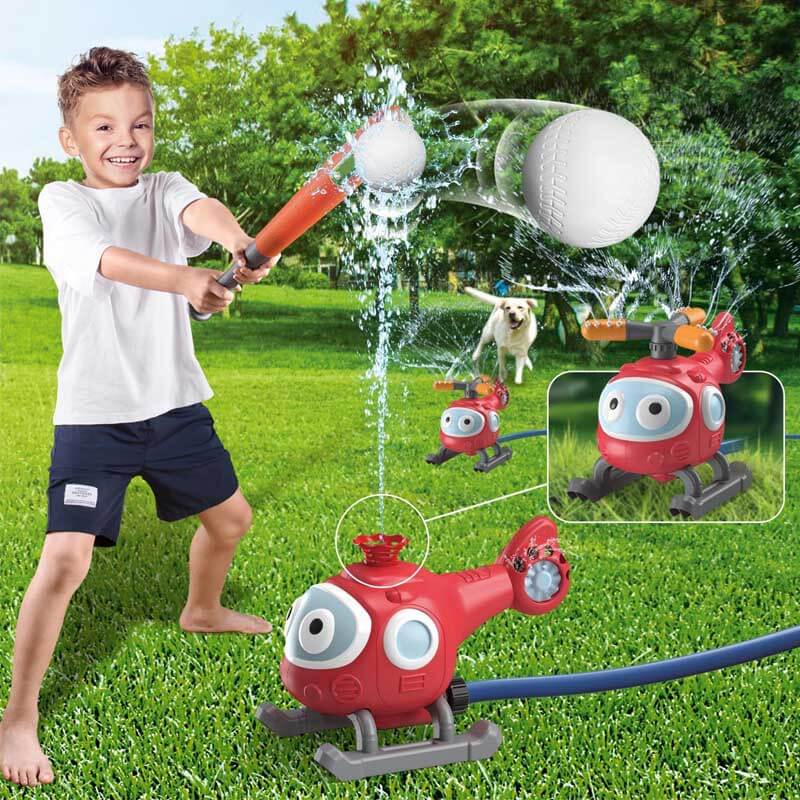 Honkbal-watersproeierspel voor kinderen voor buiten
