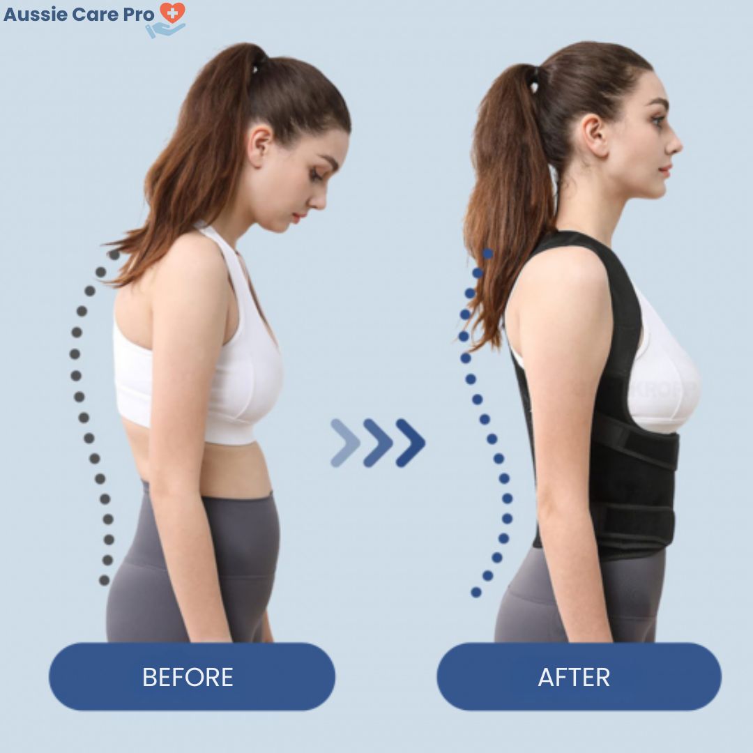 Houdingcorrector – Verstelbare rugbrace voor dames en heren
