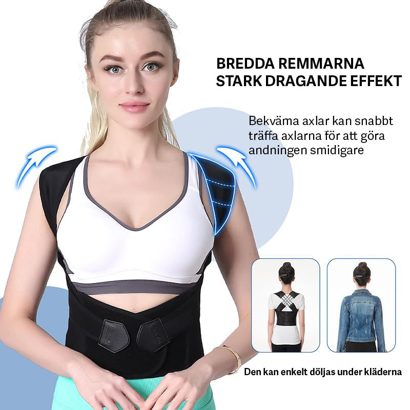 Houdingscorrector en rugbrace voor gezondheid en comfort