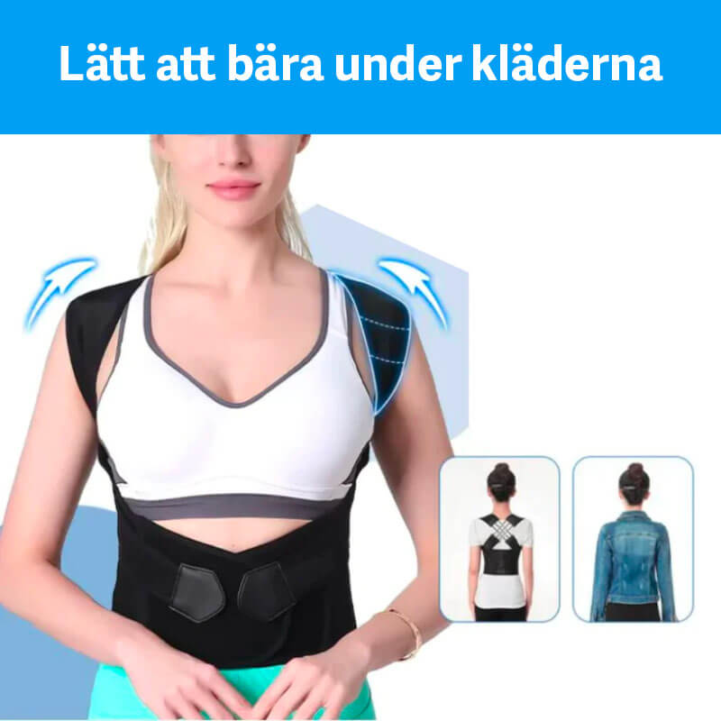 Houdingscorrector en rugbrace voor gezondheid en comfort