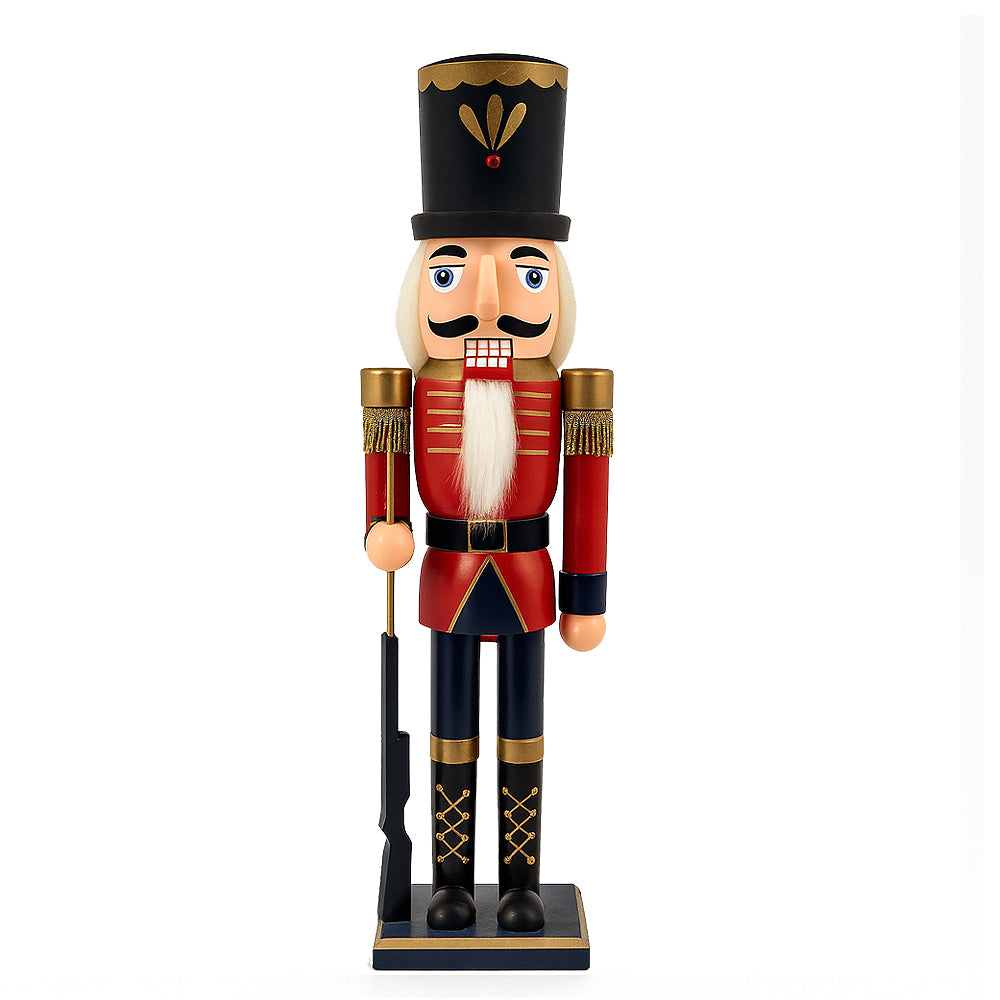 Houten notenkrakerfiguren – 30 cm – 4 verschillende figuren