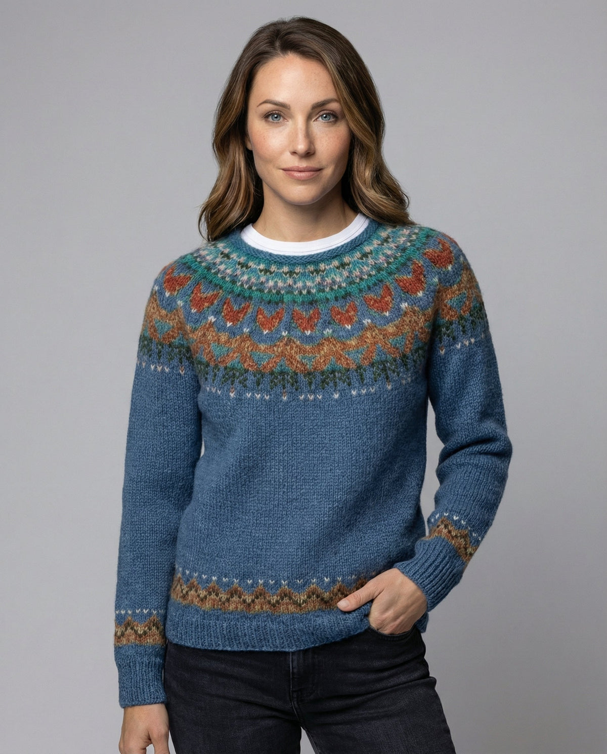 IJslandse vintage trui met tijdloos design