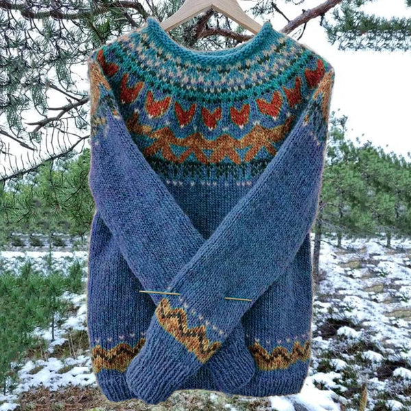 IJslandse vintage trui met tijdloos design