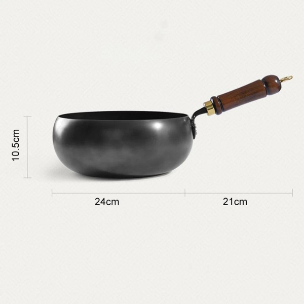 IJzeren wok - Anti-aanbak, zonder giftige coating