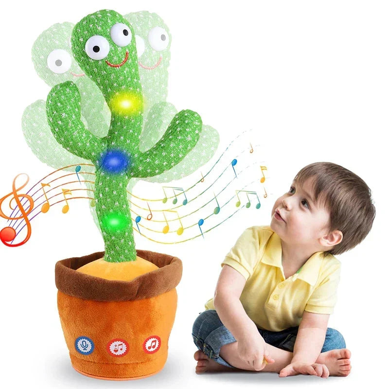 Interactief Pratend en Dansend Cactus Speelgoed voor Kinderen met Liedjes