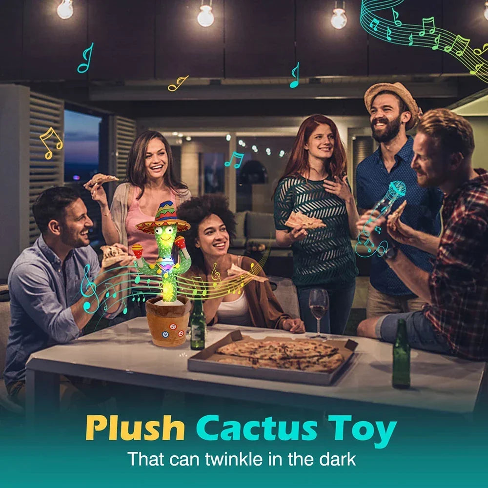 Interactief Pratend en Dansend Cactus Speelgoed voor Kinderen met Liedjes
