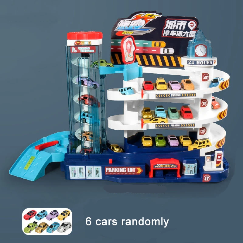 Interactieve autoraceset voor kinderen