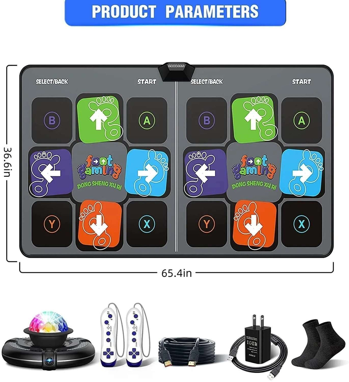Interactieve dansmat voor kinderen