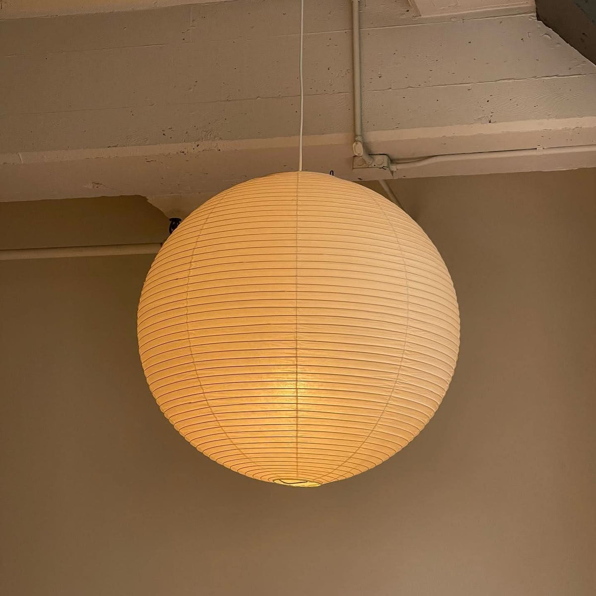Japanse papieren hanglamp